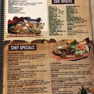 oysters and mussels, menu
