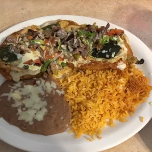 Beef chili relleno