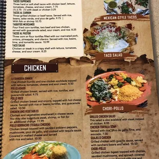 Tacos, Chicken