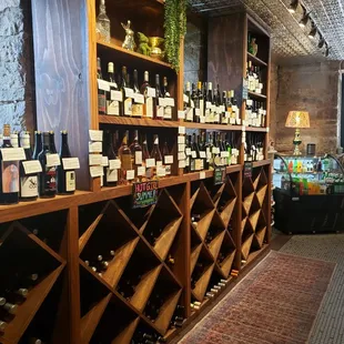 Part of the retail space