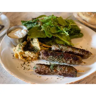Beef Kefta Kabobs