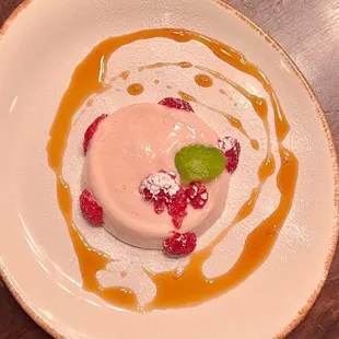 Raspberry Panna Cotta
