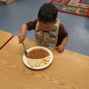 Organic, fresh meals made on site.
