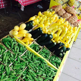 a variety of vegetables for sale