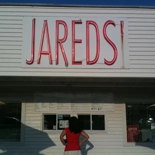 Main signage