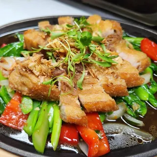 Crispy Pork Stirfry