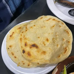 FRESH HOME MADE TORTILLAS! YUM!