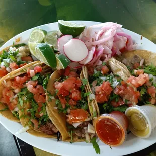 Everything was old the tortilla has a bad smell