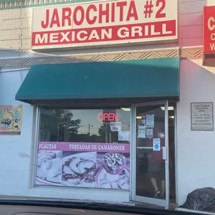 Restaurant Exterior.