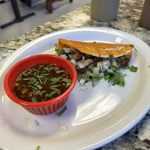Birria taco