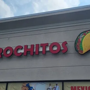 Sign outside
