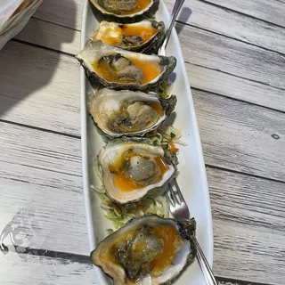 Grilled Chili Butter Oysters - 6 pcs.