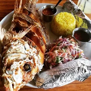 The whole fish was delish!