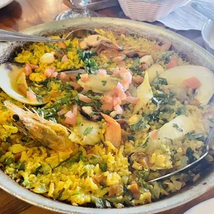 Seafood Paella