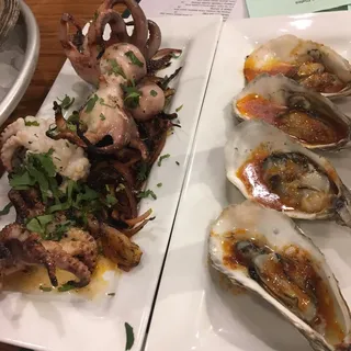 Grilled Baby Octopus