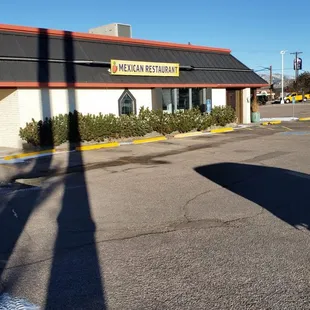 Exterior of front entrance