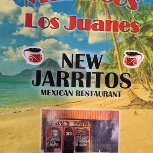 New Jarritos Menu