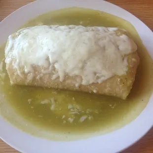 Chile Verde Burrito