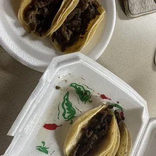 tacos with fajitas