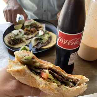 Torta and Mexican Coke