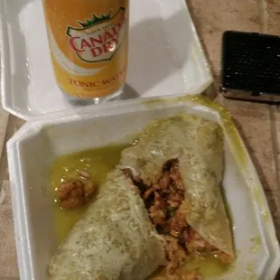 Wet Fajita Burrito