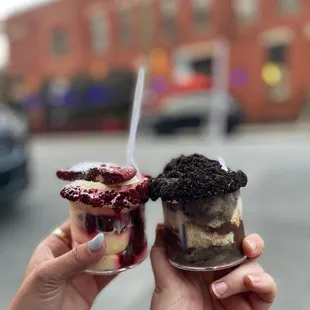 Red Velvet Cheesecake + Oreo Cookies &amp; Cream