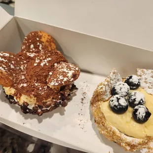 Very Very Blueberry Cheesecake and Fabio&apos;s Tiramisu
