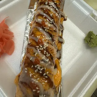 Baked Salmon Roll