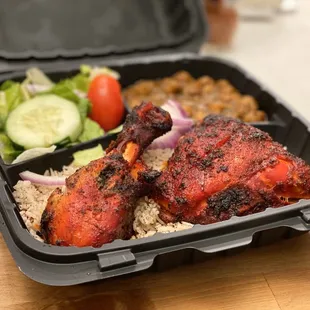 Tandoori Chicken Platter