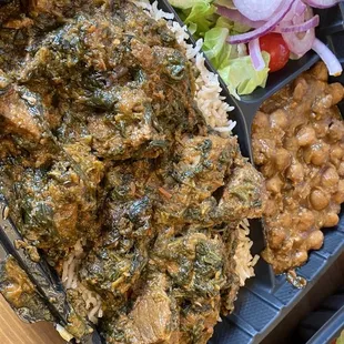 Lamb Lamb with Spinach Special