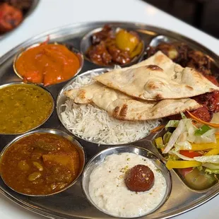 Thali for lunch
