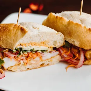 Come try our new to menu Banh Mi sandwich!