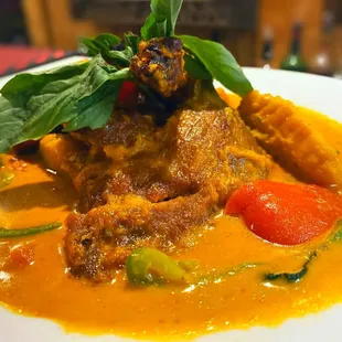 This is Jasmin&apos;s Crispy Pumpkin Duck, and it is delicious! A mouthwatering balance of sweet, savory, and spicy!