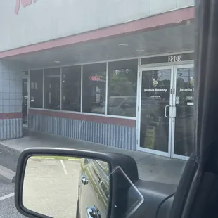 Big open sign but they are closed