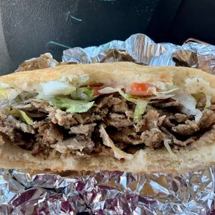 Big Gyro - Delicious house made bread and tasty gyro meat. Solid price for size and quality at only $6 too so you can&apos;t beat it!