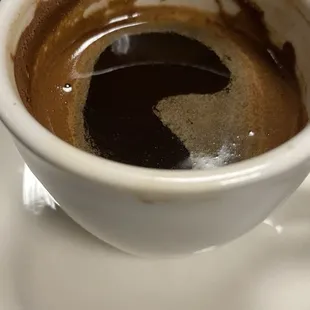 Turkish Espresso coffee . It was fantastic
