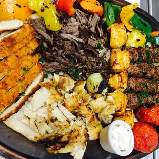 Combo tray of your choice. Tasty and super fresh!!