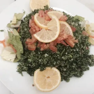 Tabouli with the freshest ingredients!