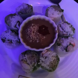 Tempura Shrimp Spring Rolls
