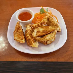 Fried Chicken Dumplings