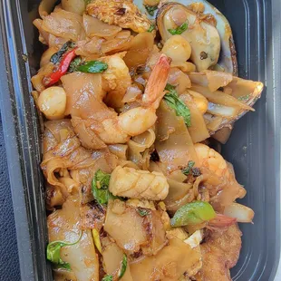 Drunken noodles