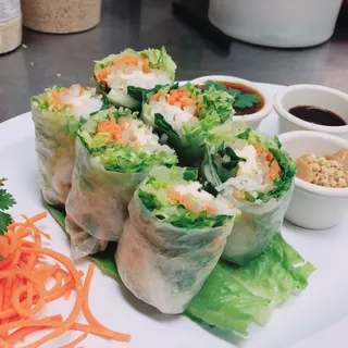 4. Veggie Freshy Roll With Shrimp