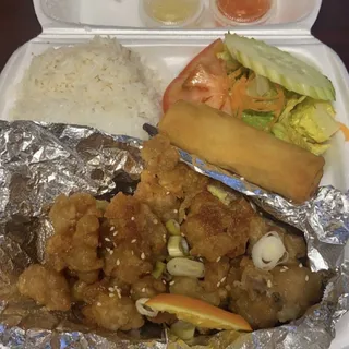 L1. Orange Chicken Lunch Special