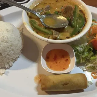L13. Panang Curry Lunch Special