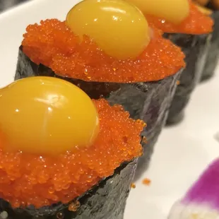 Quail eggs are a must