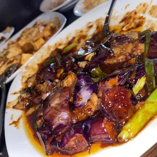 Eggplant with Garlic Sauce  Mapo tofu