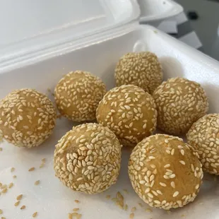 Sesame balls