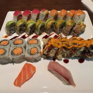 food, sushi, sushi and sashimi, sashimi