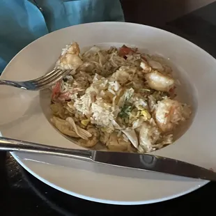Fried rice with shrimp