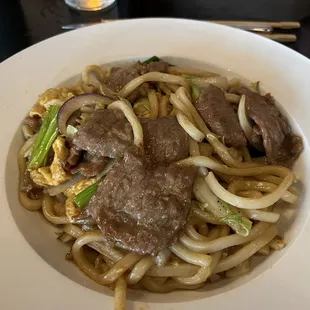 Yaki Udon with beef